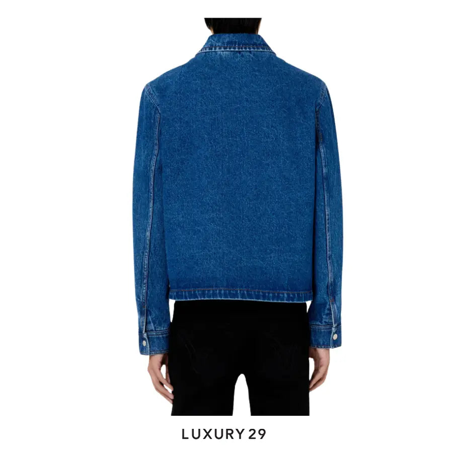 Ami de Coeur Denim Jacket Used Blue AMI Luxury29