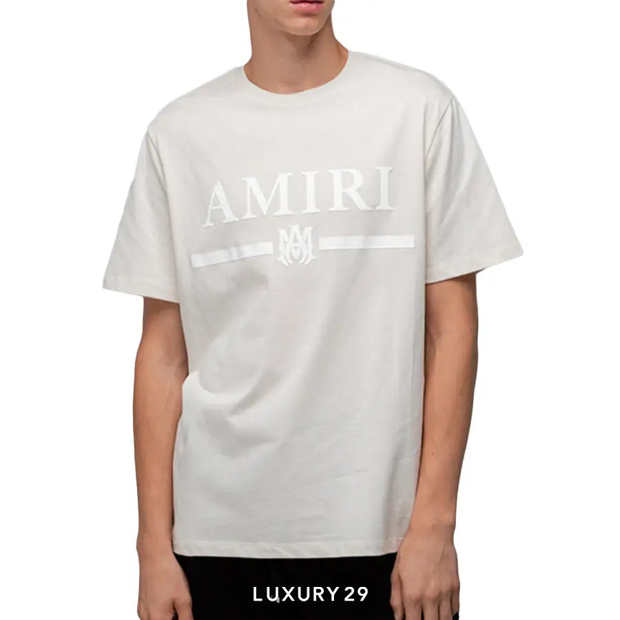 Amiri Bar Logo Tee 'Alabaster' AMIRI