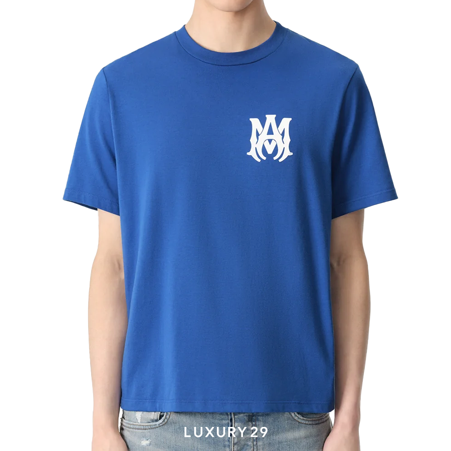 Amiri MA CORE LOGO TEE BLUE AMIRI