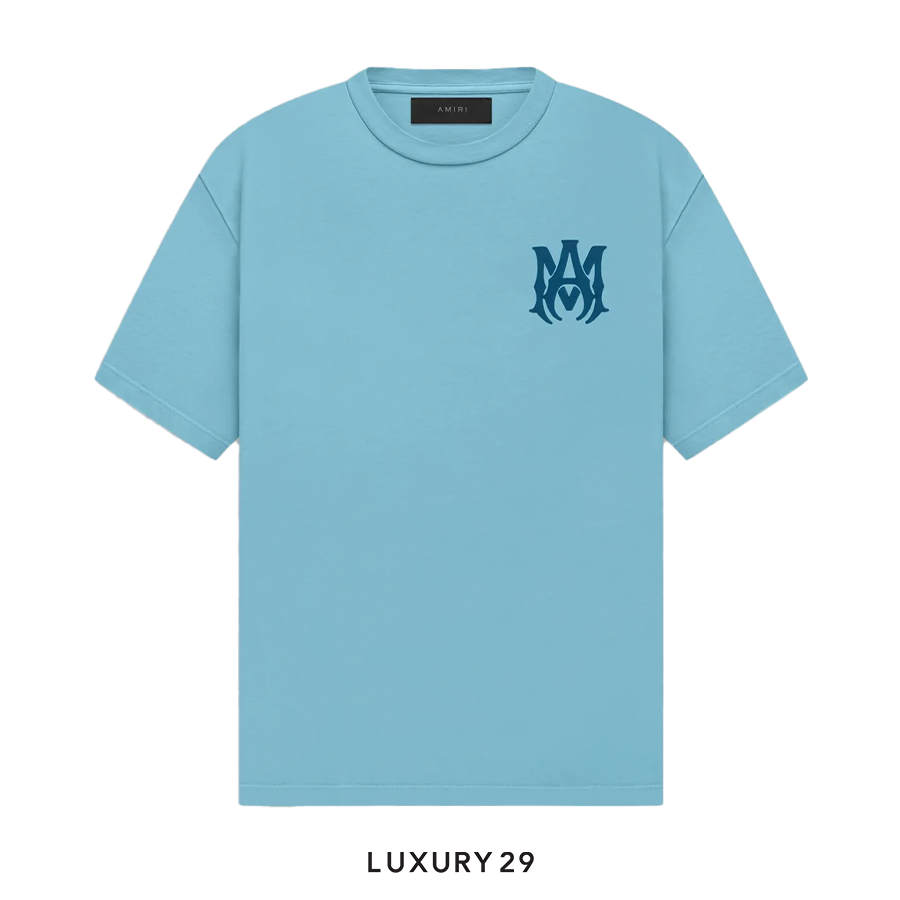 Amiri MA CORE LOGO TEE BLUE AMIRI