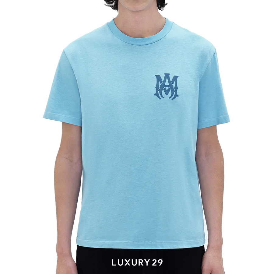 Amiri MA CORE LOGO TEE BLUE AMIRI