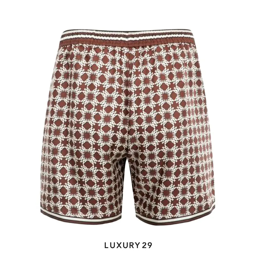 Amiri MA QUAD SHORT Brown AMIRI