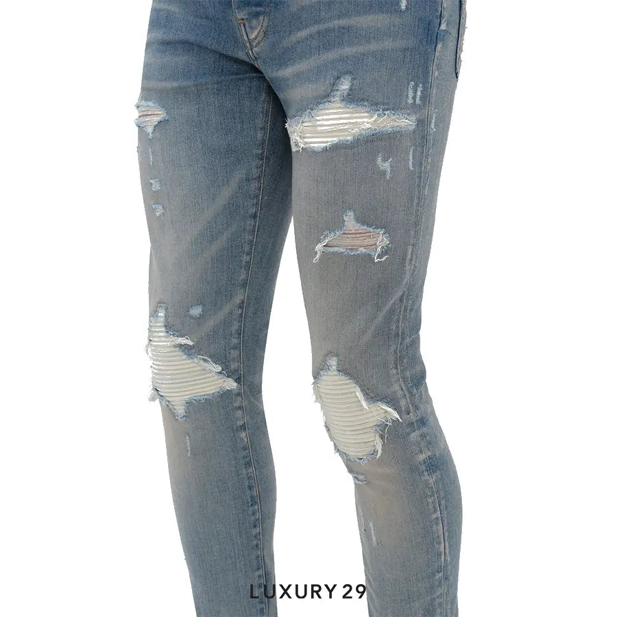 Amiri MX1 ULTRA SUEDE JEAN Clay Indigo AMIRI
