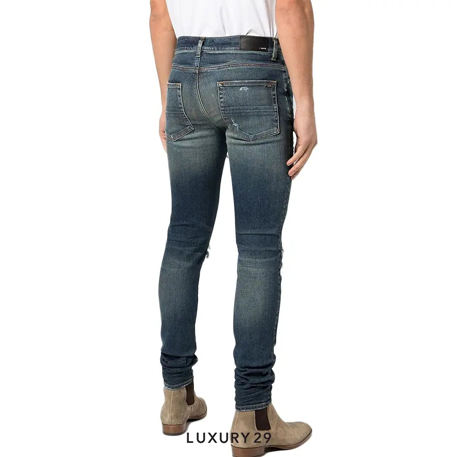 Amiri MX1 Ultrasuede Jean Deep Classic AMIRI