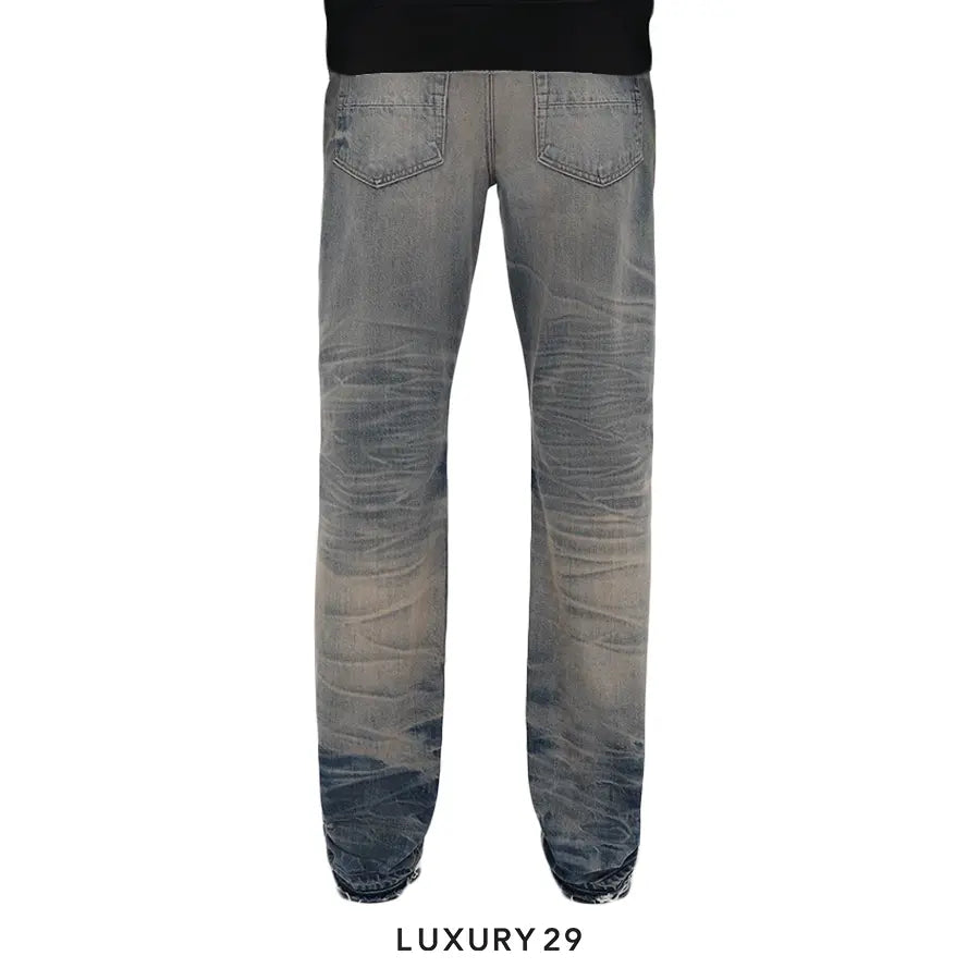 Amiri RELEASE HEM STRAIGHT JEAN Antique Indigo AMIRI