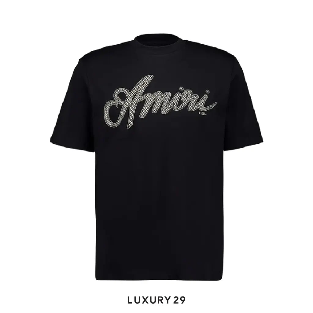 Amiri Script Tee Black
