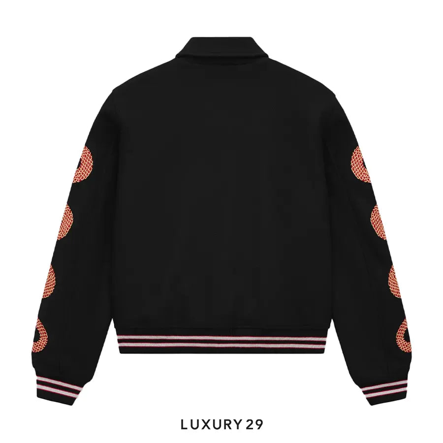 Amiri Snake Bones Jacket Black AMIRI