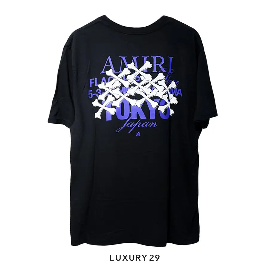 Amiri x Tokyo Tee Black/Purple AMIRI