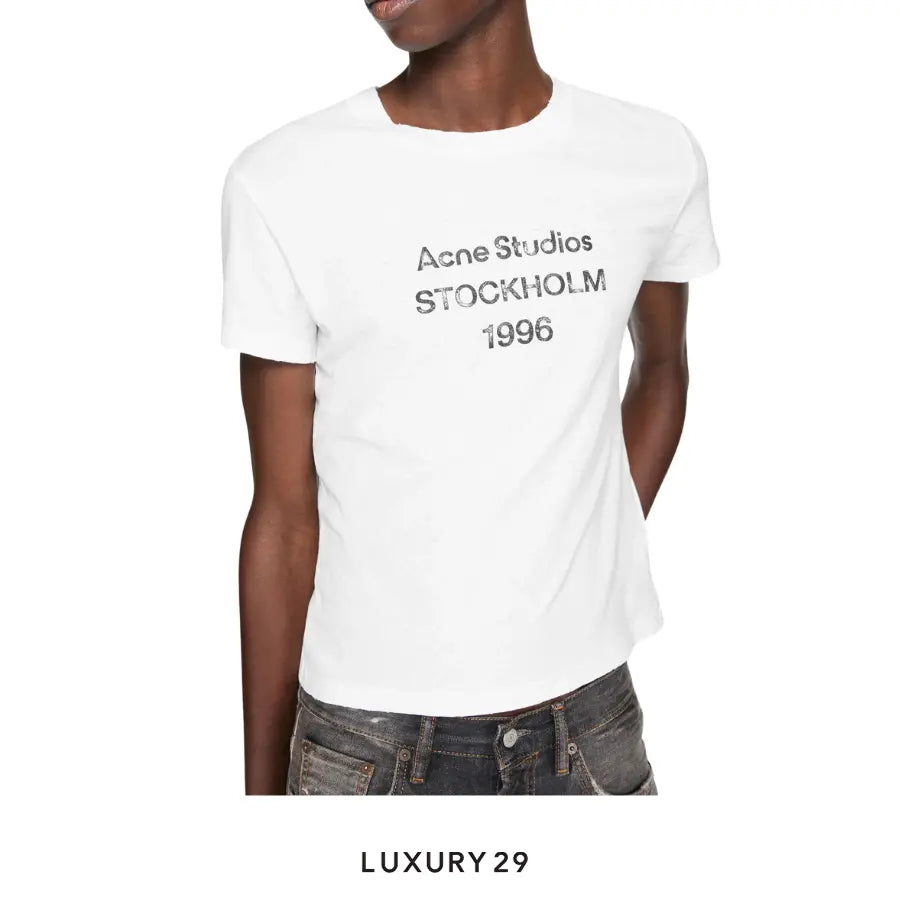 Ance Studios Logo animation Acne Studios 1996 White ACNE STUDIOS Luxury29