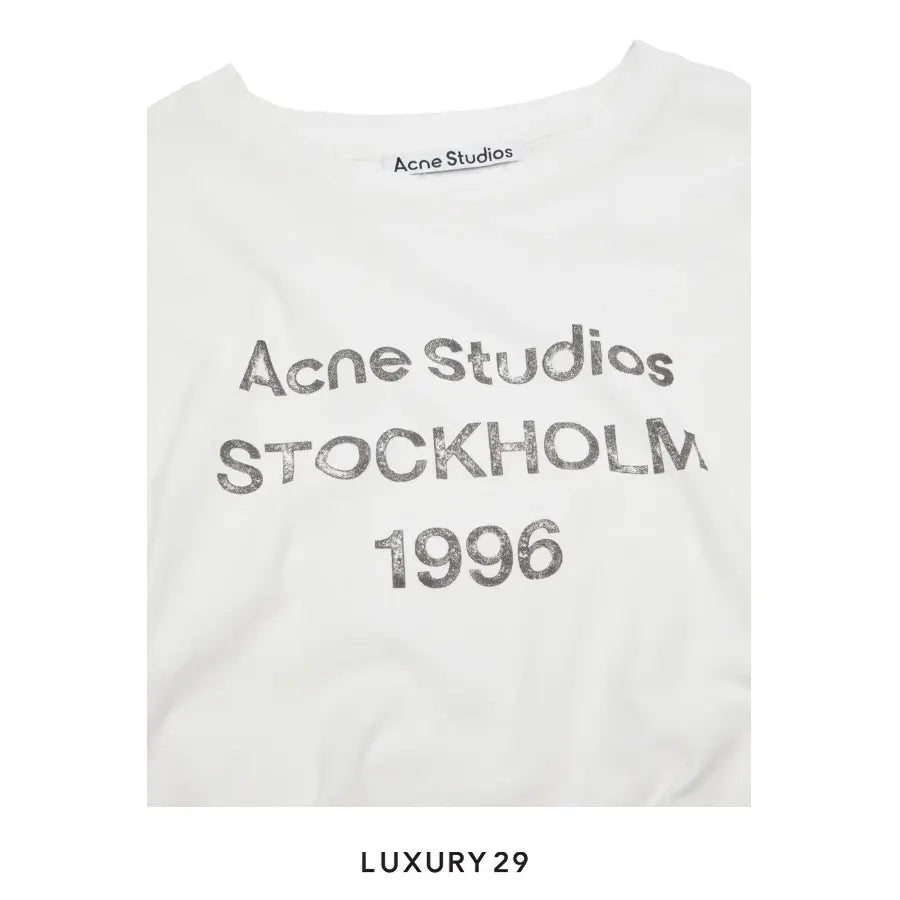 Ance Studios Logo animation Acne Studios 1996 White ACNE STUDIOS Luxury29