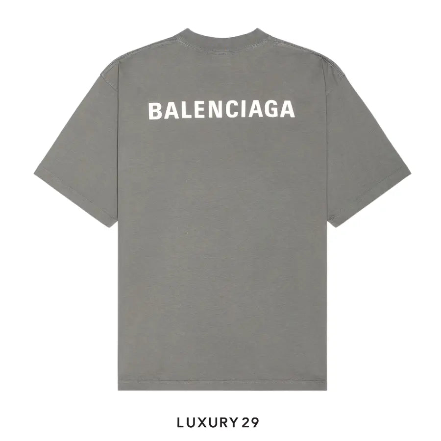 Balenciaga Medium Fit T-Shirt Grey & Reflective BALENCIAGA Luxury29