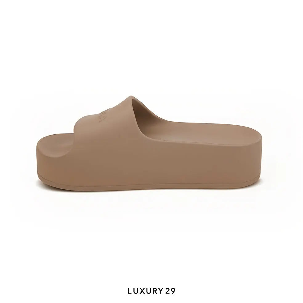 Balenciaga Wmns Chunky Slides Brown BALENCIAGA