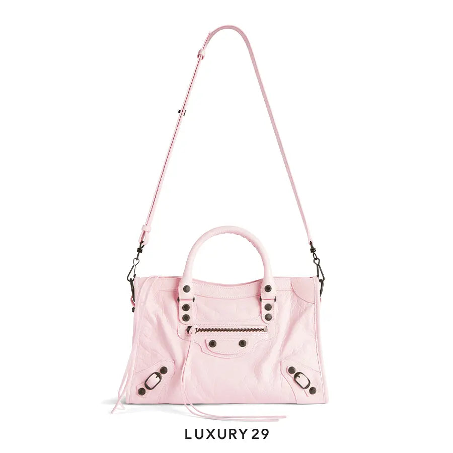 Balenciaga Women's Le City Small Bag in Light Pink BALENCIAGA