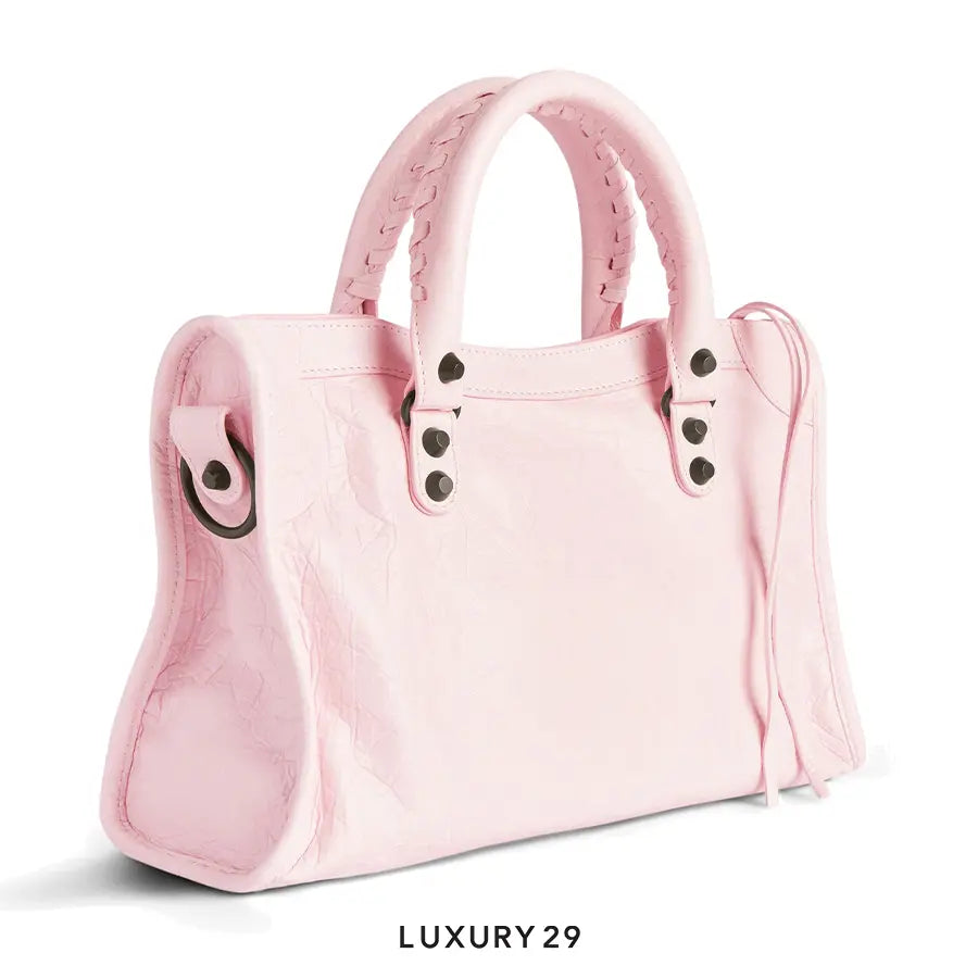 Balenciaga Women's Le City Small Bag in Light Pink BALENCIAGA