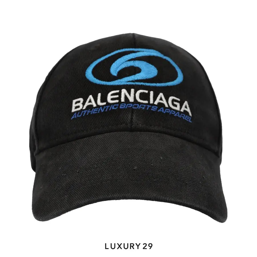 Balenciaga hat surfer cap Black
