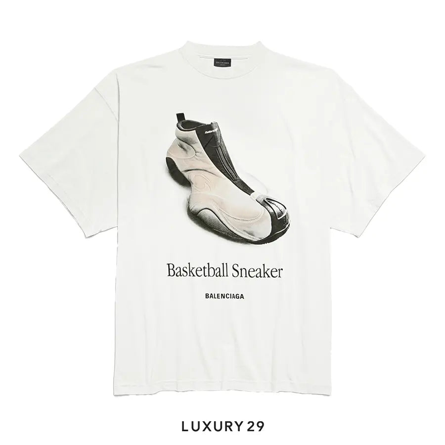 Balenciage Men Excavator Sneaker Dry jersey dirty white