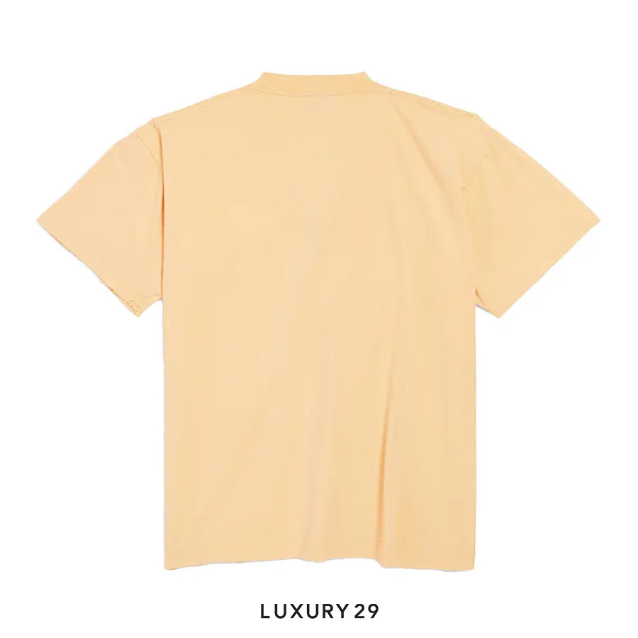 Balenciage Women's Laurel Classic Boxy T-shirt in Yellow BALENCIAGA