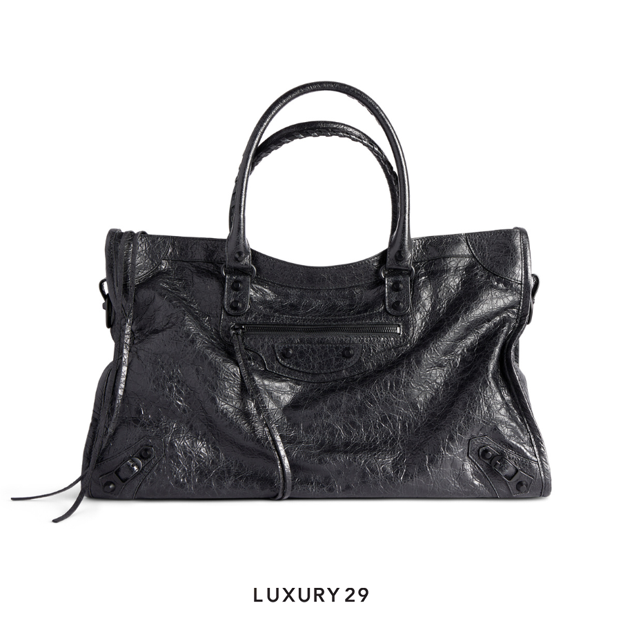 Balenciaga Le City Bag Large in Black BALENCIAGA Luxury29