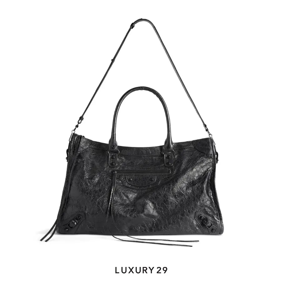 Balenciaga Le City Bag Large in Black BALENCIAGA Luxury29