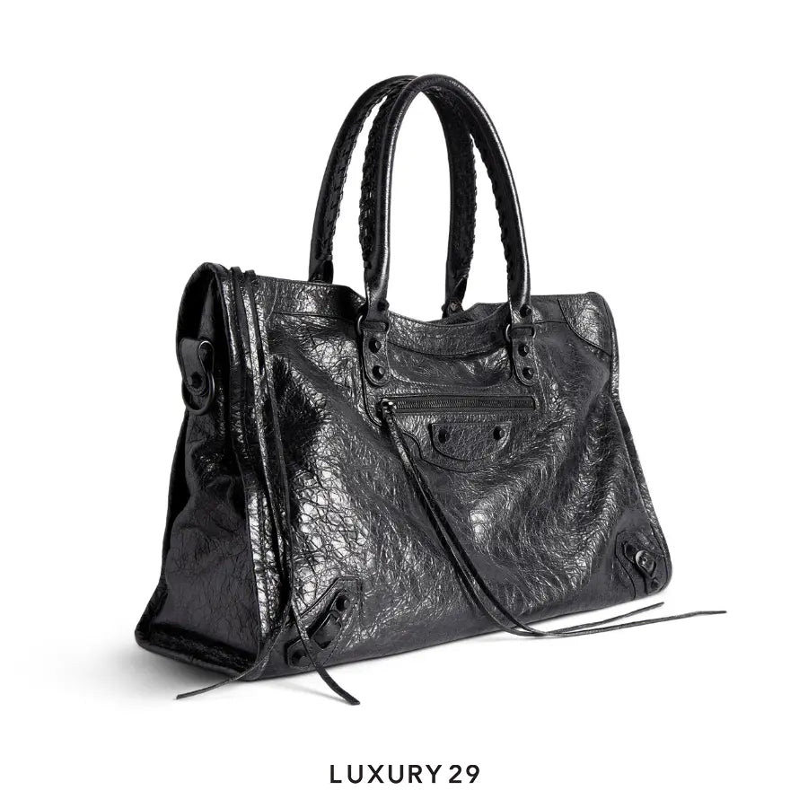 Balenciaga Le City Bag Large in Black BALENCIAGA Luxury29