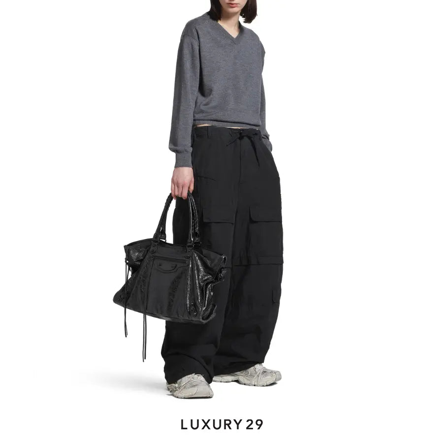 Balenciaga Le City Bag Large in Black BALENCIAGA Luxury29