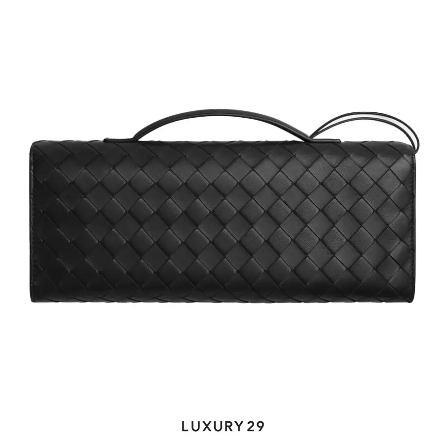 Bottega Veneta Andiamo Clutch Black BOTTEGA VENETA