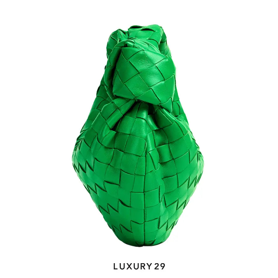 Bottega Veneta Mini Jodie in Green Gold Hardware BOTTEGA VENETA