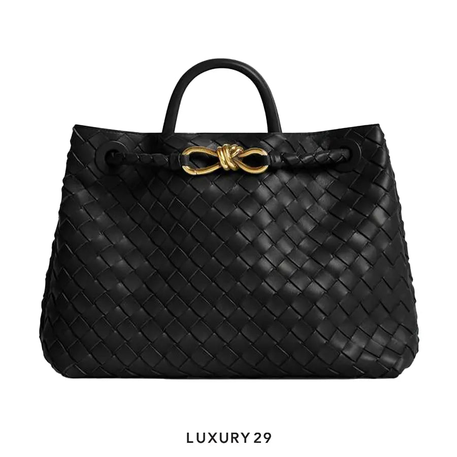 Bottega Veneta Women's Medium Andiamo in Black