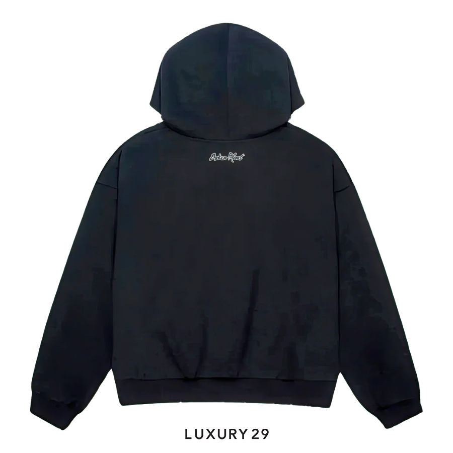Broken Planet Market Sun Zip Up Black BROKEN PLANET