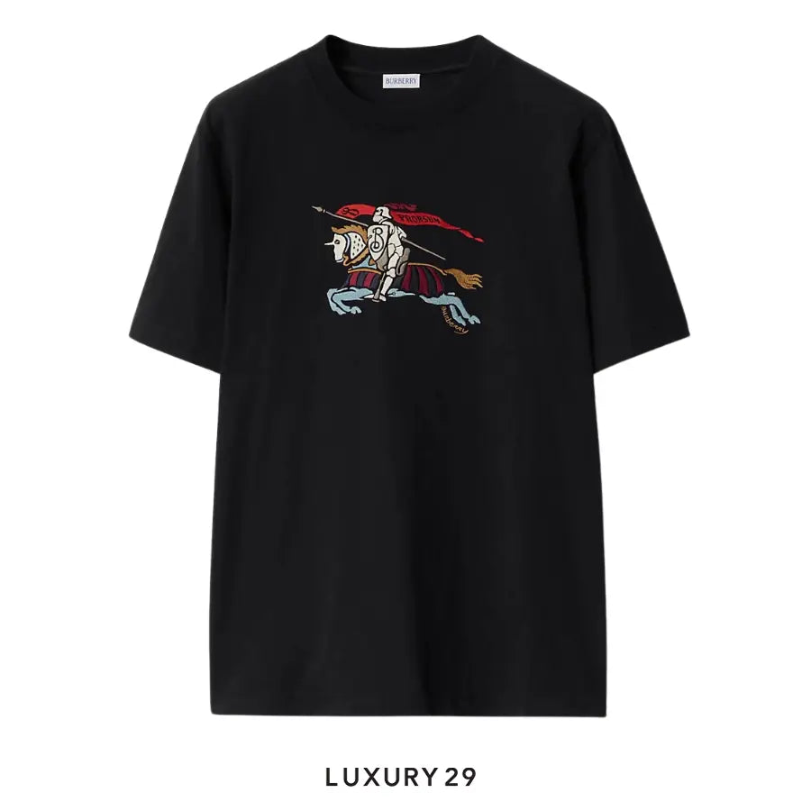 Burberry EKD Cotton T-shirt Black