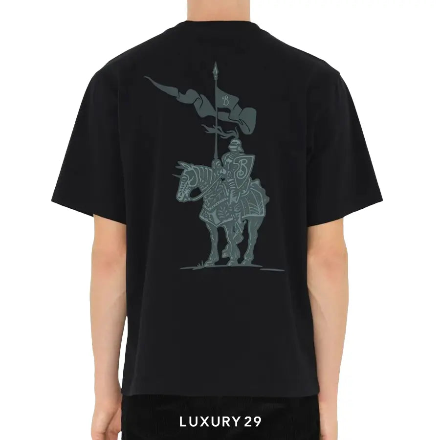 Burberry EKD Cotton T-shirt Black BURBERRY
