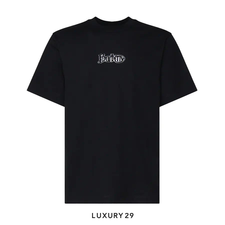 Burberry Logo Cotton T-shirt Black