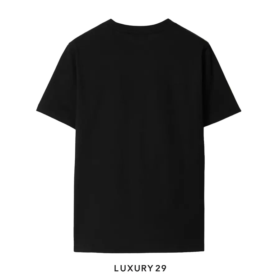 Burberry Logo Cotton T-shirt Black