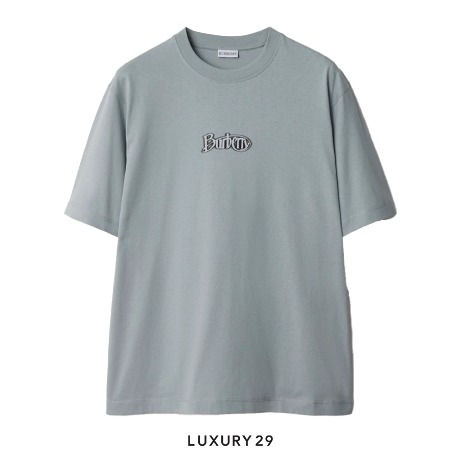 Burberry Logo Cotton T-shirt New in Gale BURBERRY