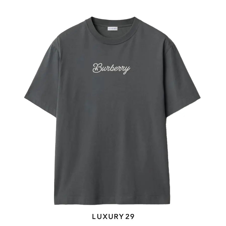 Burberry Surfer Knight Cotton T-shirt Black