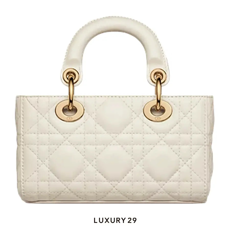 Dior Lady D-Joy Micro Bag Latte Cannage Lambskin DIOR