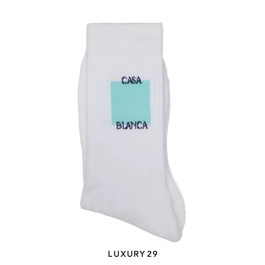 CASABLANCA Casa Sport Socks White