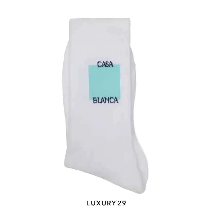 CASABLANCA Casa Sport Socks White CASABLANCA Luxury29