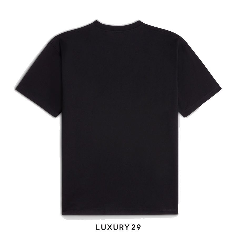 CELINE LOOSE T-SHIRT IN COTTON JERSEY BLACK / WHITE CELINE