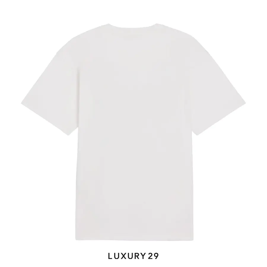 CELINE LOOSE T-SHIRT IN COTTON JERSEY CHALK / BLACK CELINE Luxury29