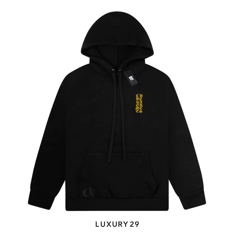 CHROME HEARTS HONG KONG 20TH ANNIVERSARY HOODIE BLACK CHROME HEARTS