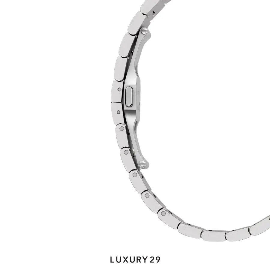 Cartier Santos de Cartier Watch Steel, Blue Crown CATIER Luxury29