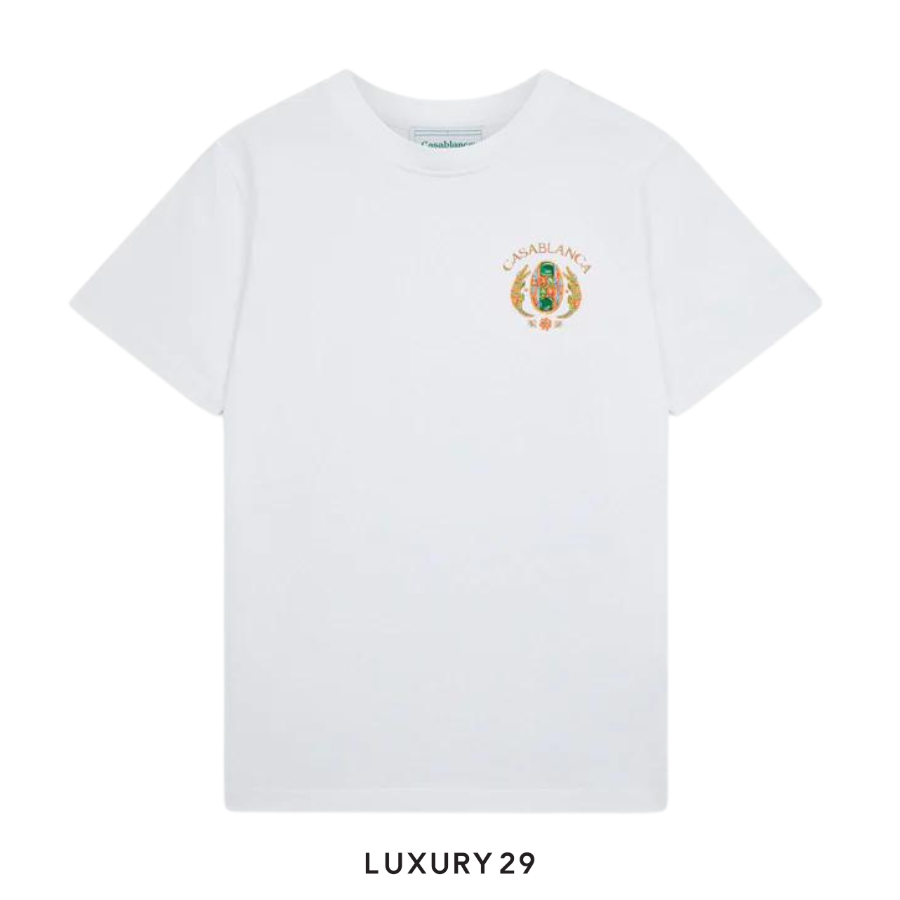 Casablanca Joyaux D'Afrique Tennis Club T-Shirt white CASABLANCA