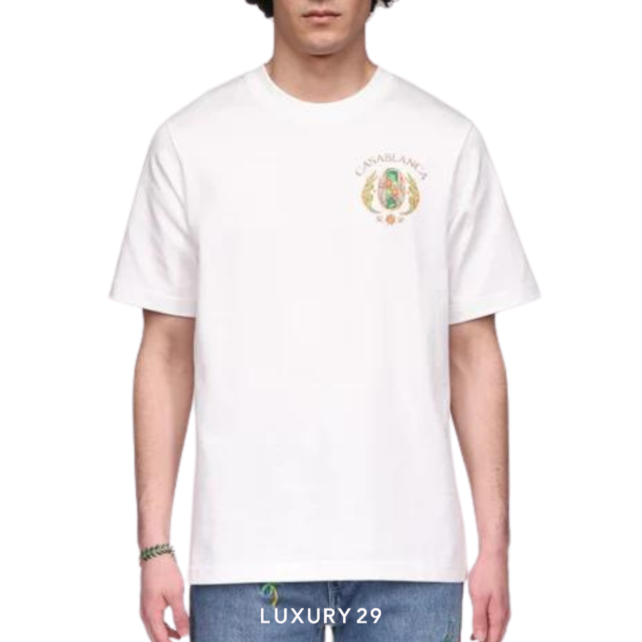 Casablanca Joyaux D'Afrique Tennis Club T-Shirt white CASABLANCA
