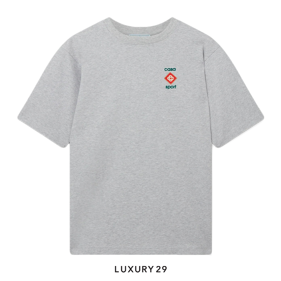 Casablanca Sport 3D Oversized T-Shirt Grey CASABLANCA Luxury29