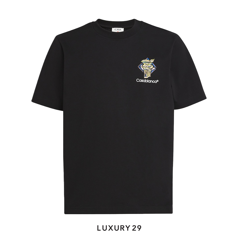 Casablanca printed t-shirt Black CASABLANCA