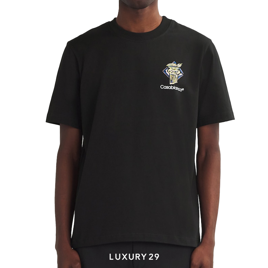 Casablanca printed t-shirt Black CASABLANCA