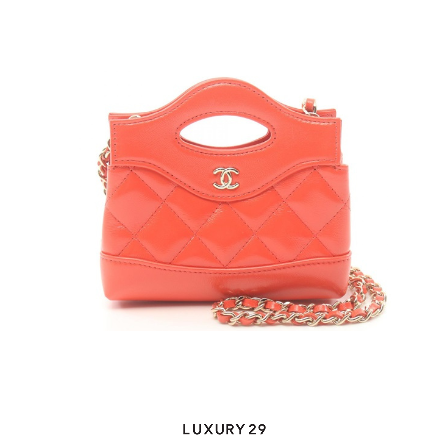 Chanel Chain Clutch Micro Shoulder crossbody Bag AP3875 shiny lambskin CHANEL