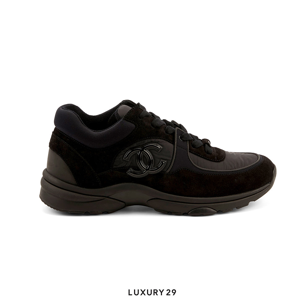 Chanel Low Top Trainer Black (Women's)(W) CHANEL