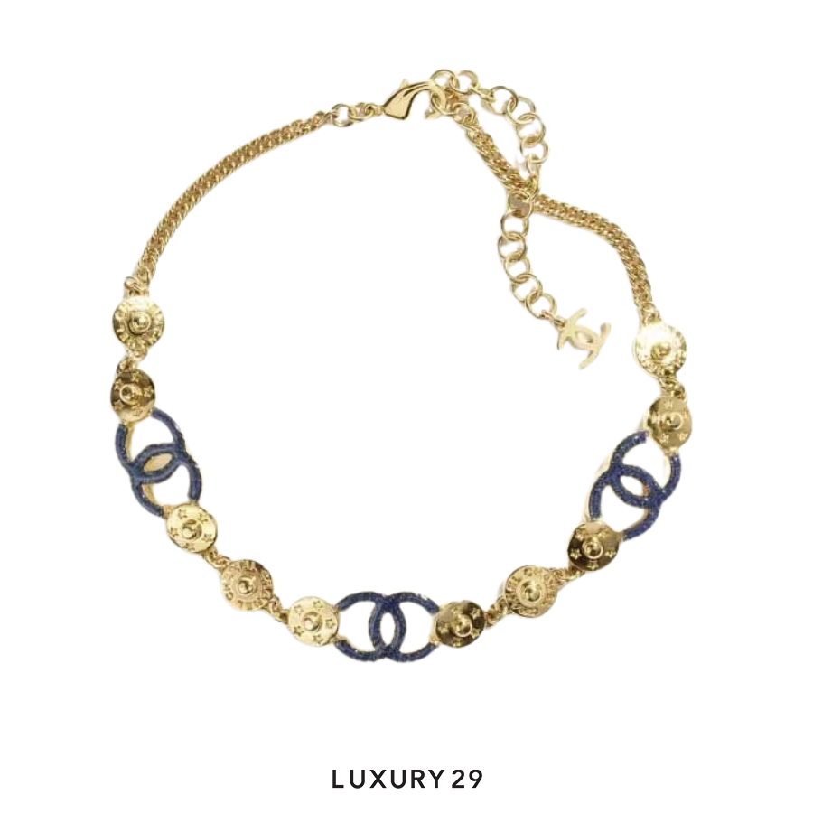 Chanel Metal Necklaces Women Gold CHANEL